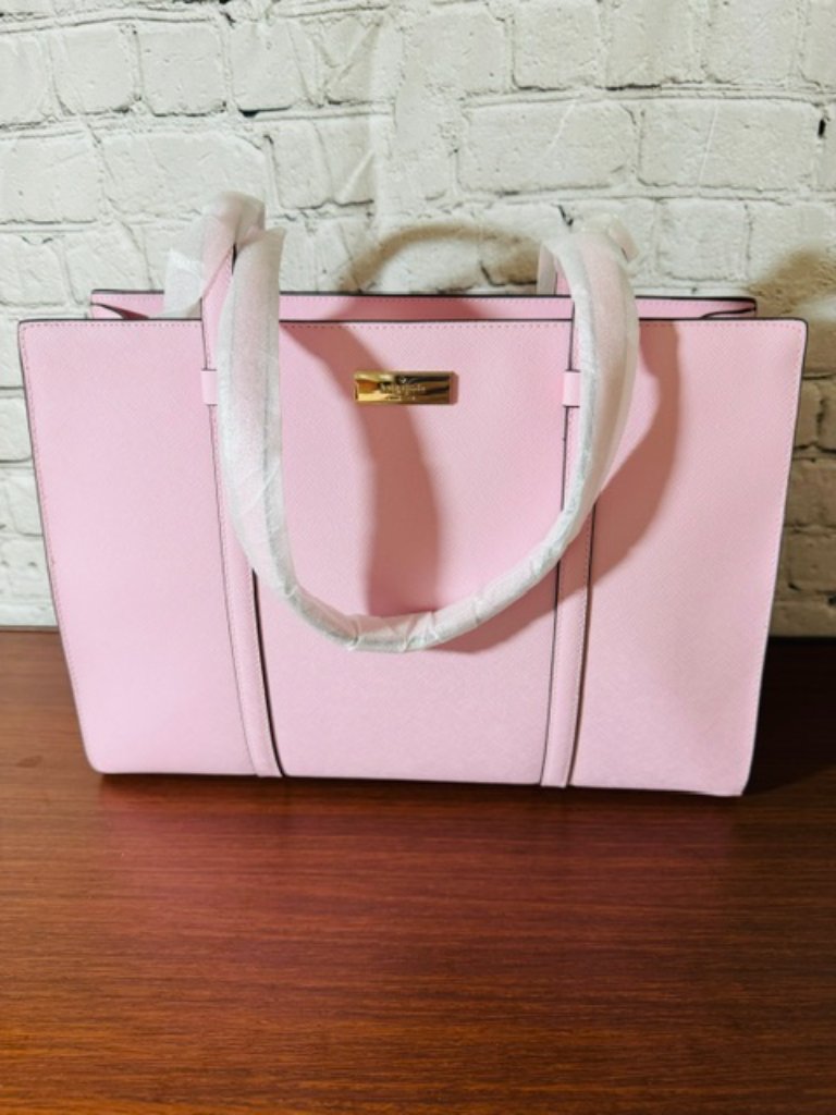 Rare Kate Spade Kenzie Large Tote Pink Saffiano Leather Nwt Limited Edition